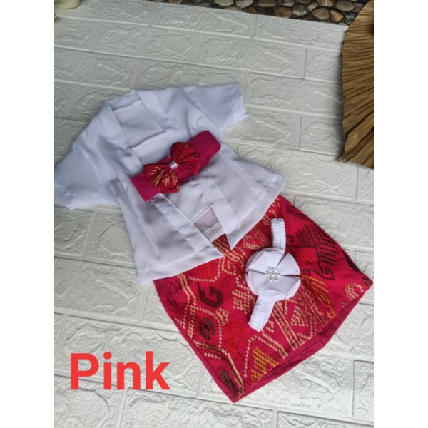 Promo!!!SET safari dan Kebaya anak 03bulanan -12bln/BACA KETERANGAN