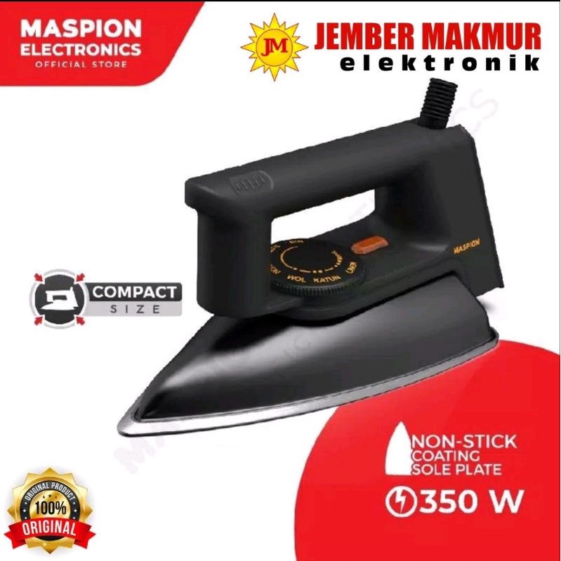 Maspion EX-1010 BB Automatic Iron Setrika ex1010 maspion