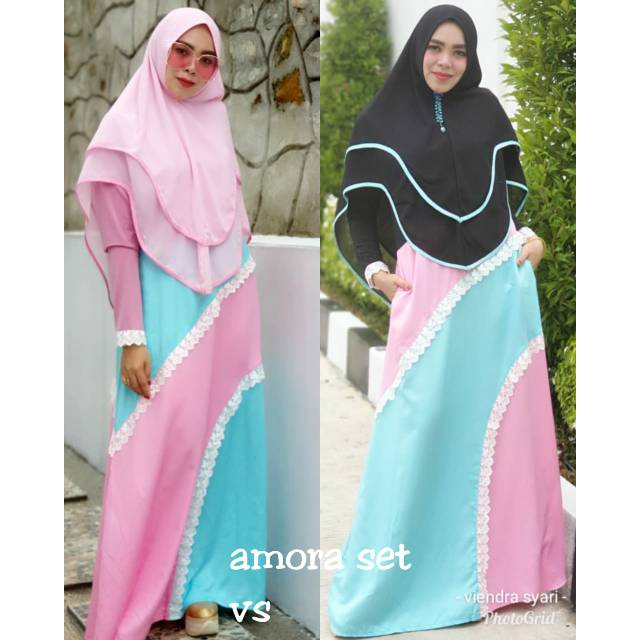 SALE SALE SALE Amora Syar'i Set ORI Viendra