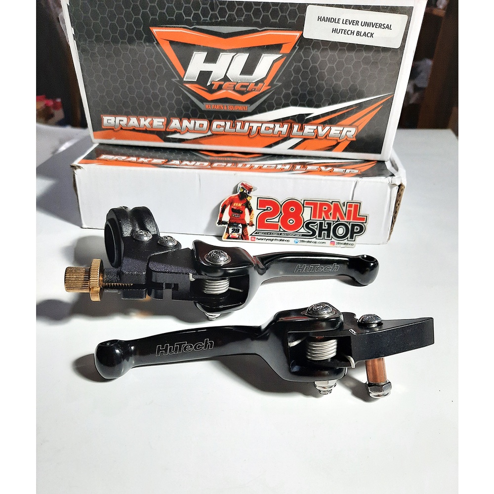 HANDLE LEVER TRAIL SUPERMOTO  HUTECH UNIVERSAL 3 JARI