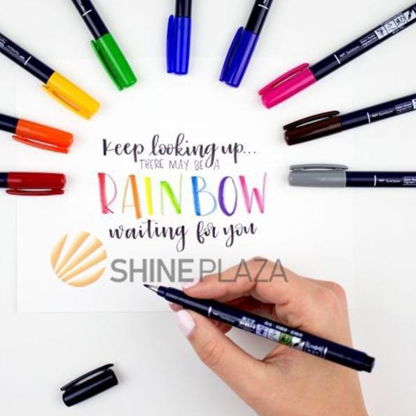 

Best Seller!! KODE-491 Tombow Fudenosuke Brush Pen Hard Tip - Art Markers