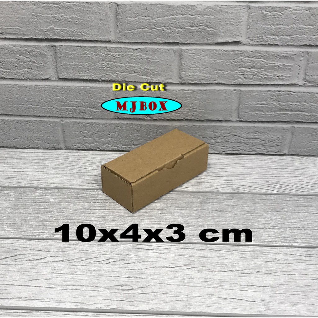 Kardus uk. 10x4x3 cm....Die Cut karton box untuk Kotak Aksesoris dll model box pizza-3