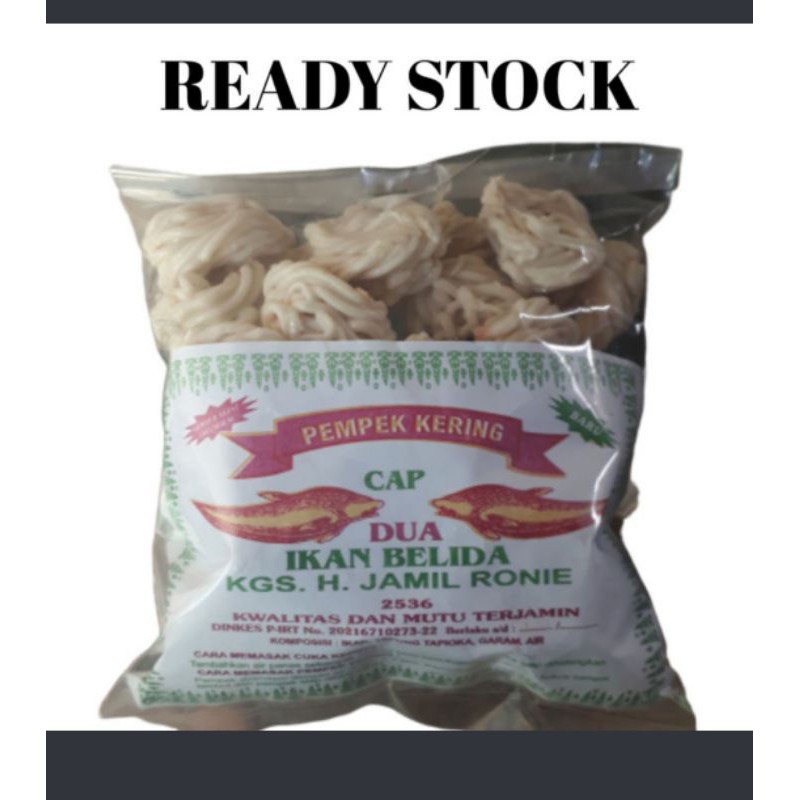 pempek kering palembang + cuko