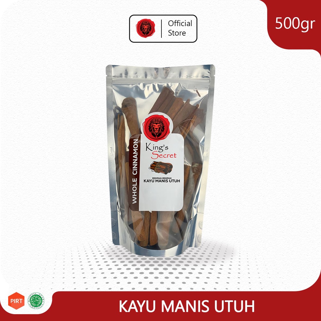

KINGS SECRET - KAYU MANIS UTUH | CINAMON STICK 10CM