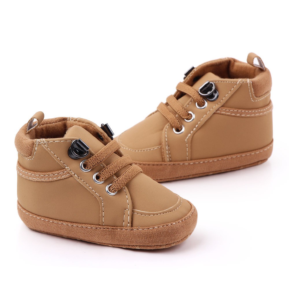 HappyOliver 2349 RICO CHOCO Sepatu Anak Laki Sepatu Bayi Prewalker Shoes 0-18 bulan Import