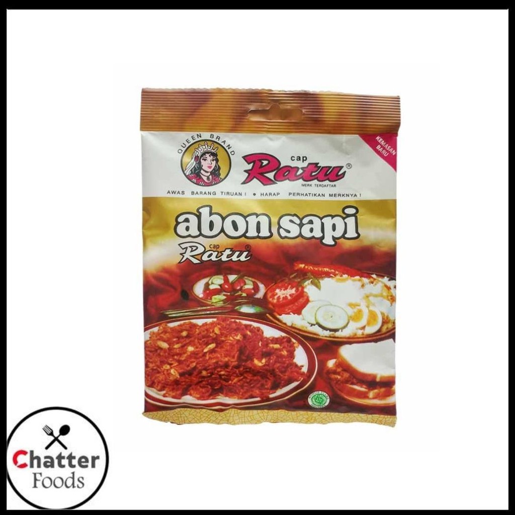 

Makanan Siap Saji / Abon Sapi Cap Ratu / 90gr / Halal