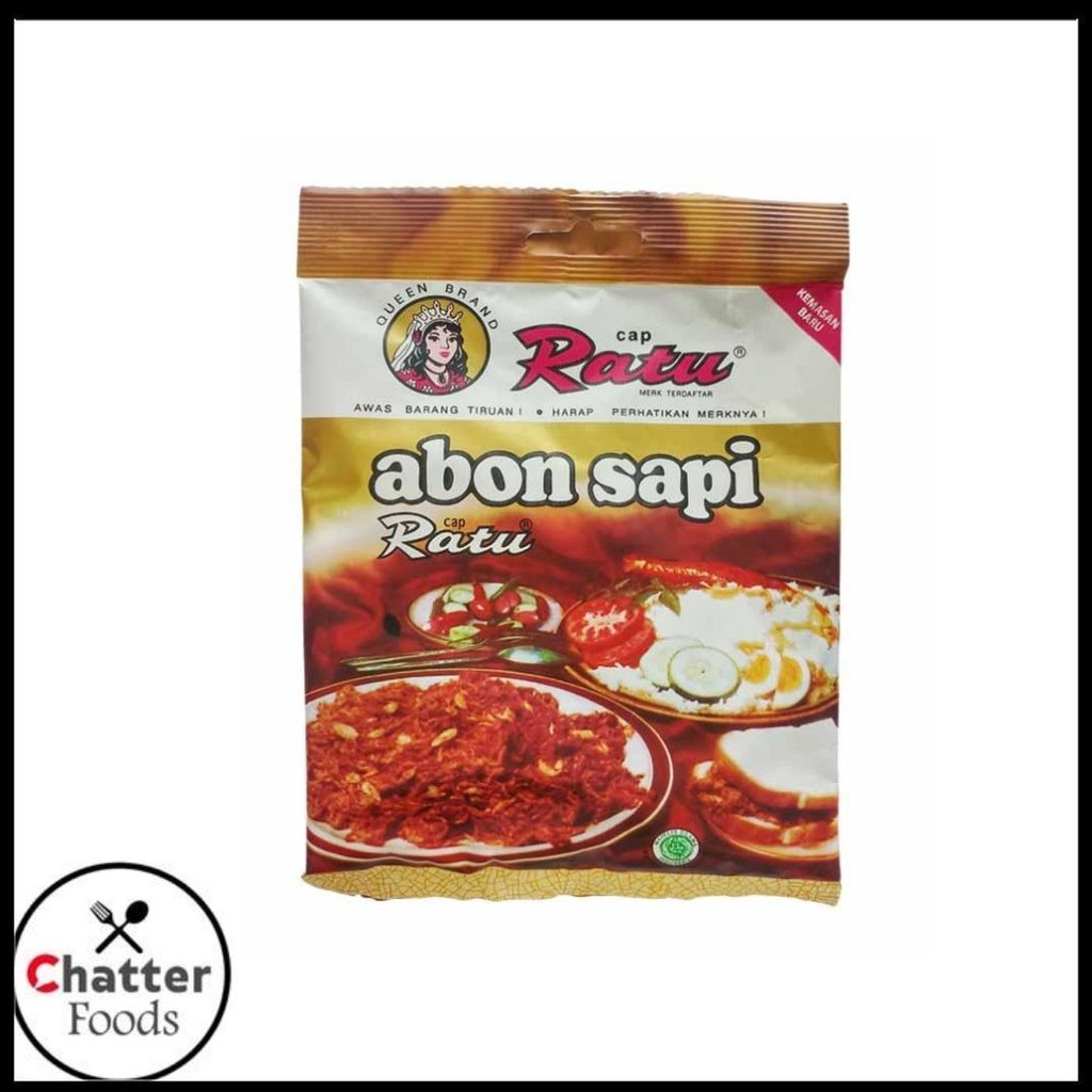 

Makanan Siap Saji / Abon Sapi Cap Ratu / 90gr / Halal