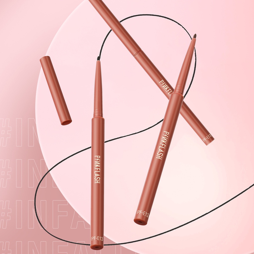 PINKFLASH InfallibleLine Hyperfine Smooth Gel Eyeliner High Pigmented Waterproof Long Lasting