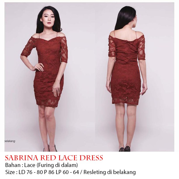 sabrina lace dress