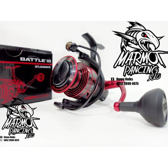 reel penn battle iii 4000 hs