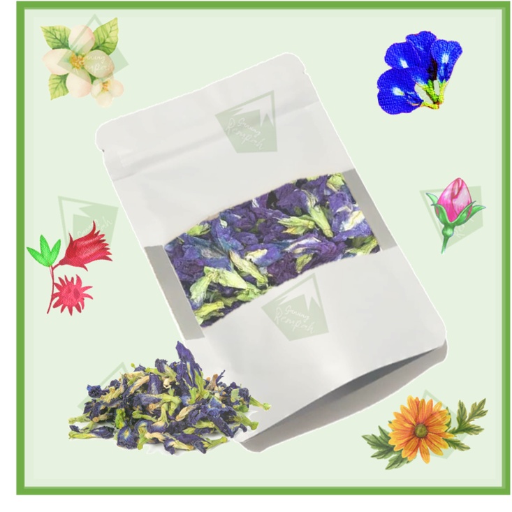 

Teh Bunga Telang / Butterfly Pea Tisane / Flower Tea / Artisan Tea