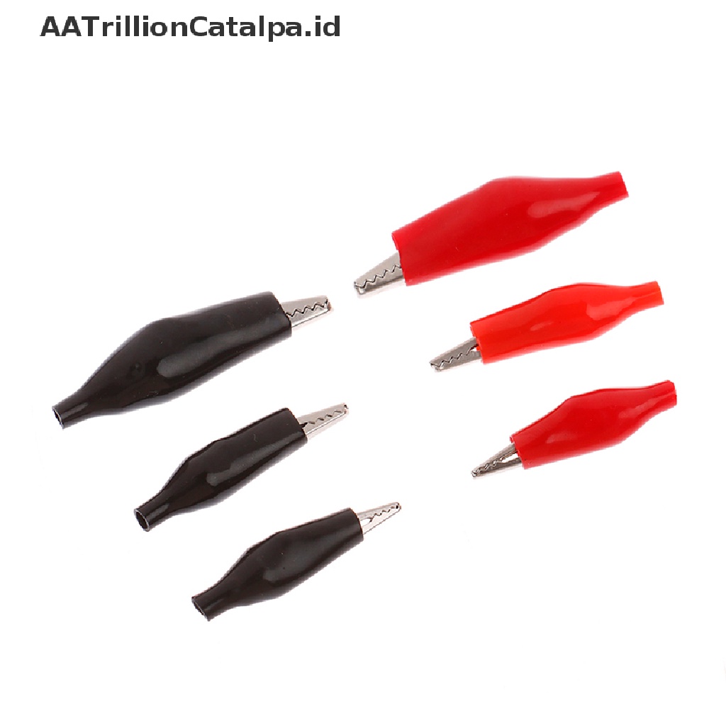 Aatrillioncatalpa 10Pcs / lot Klip Buaya 28mm / 35mm / 45mm Warna Warni Untuk test power