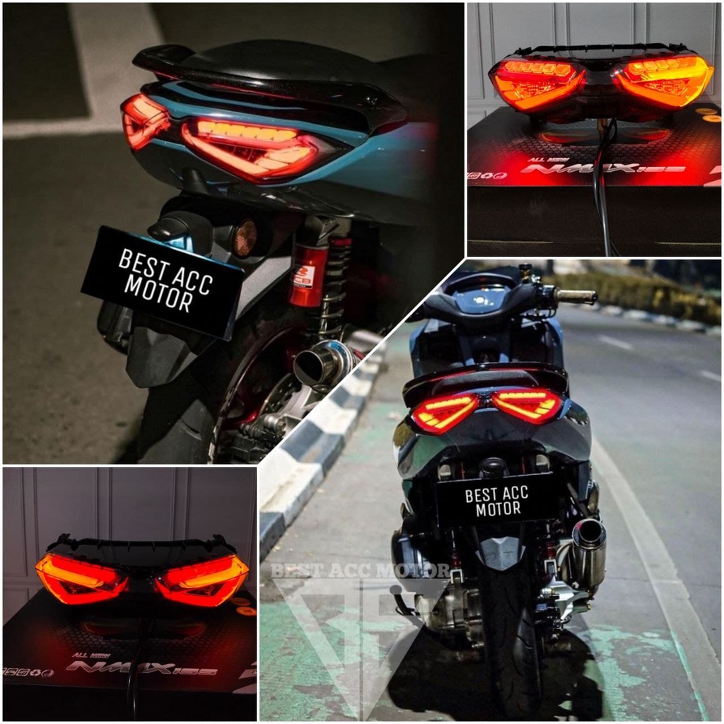 LAMPU STOP JPA NMAX NEW 2020 2021 2022 2023 LAMPU STOP NMAX NEW JPA 3IN1 ALL NEW NMAX MODEL TYPE TRA
