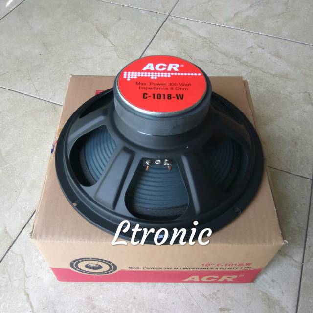 Speaker ACR 10 inch C- 1018W PRO WOOFER Speaker 10" Speaker ACR 10inch