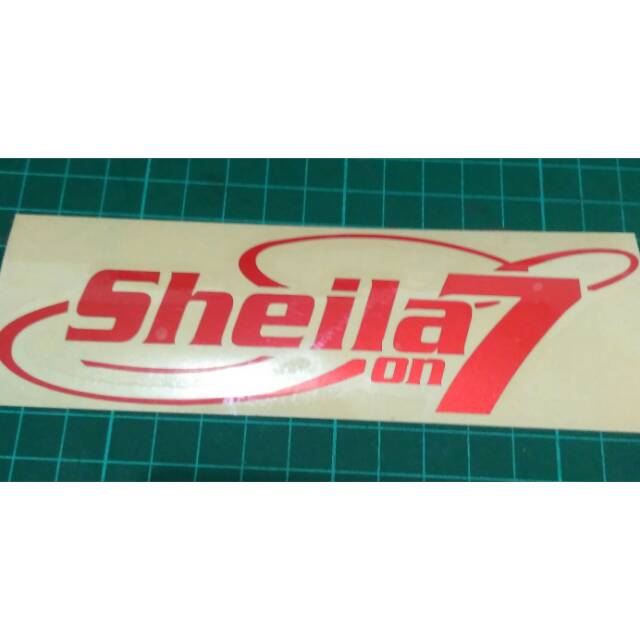 Cutting sticker sheila on 7  lama