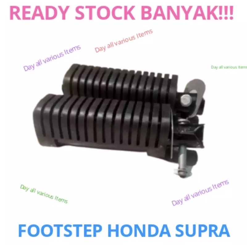 FOOTSTEP HONDA SUPRA KUALITAS PREMIUM BAHAN TEBAL