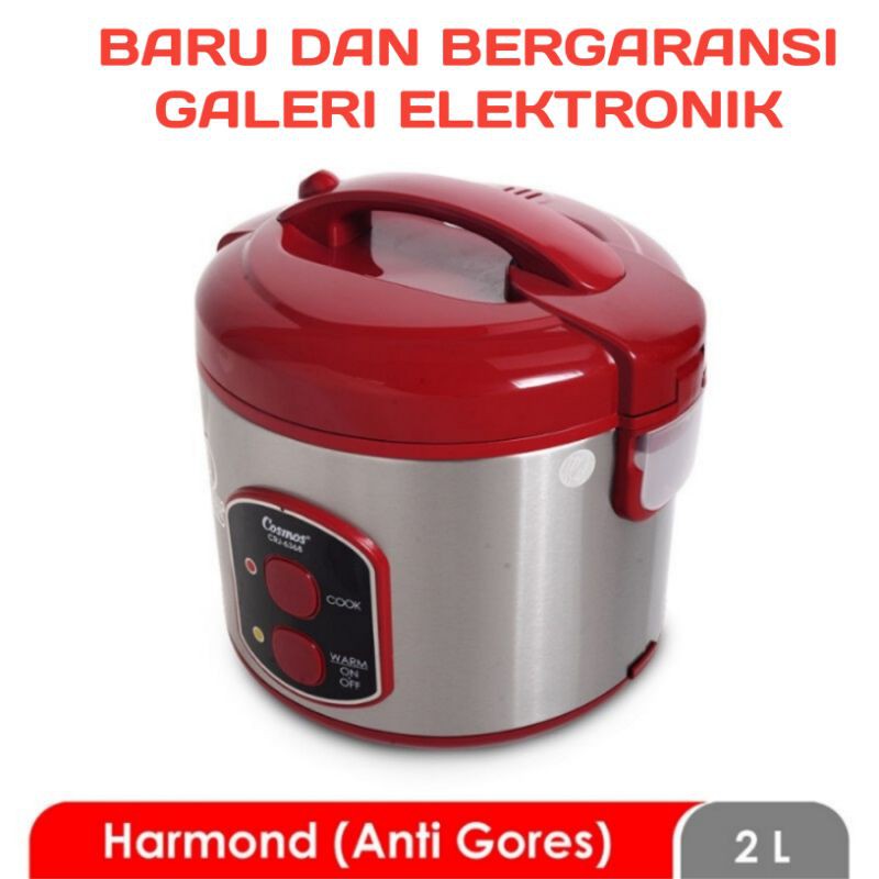 Rice cooker,Magic com cosmos anti gores harmond crj 6368