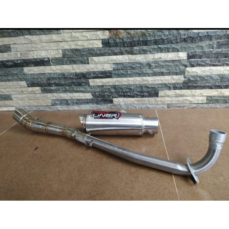 KNALPOT PRO LINER BEBEK VEGA JUPITER SUPRA ASTREA GRAND KNALPOT KOLONG