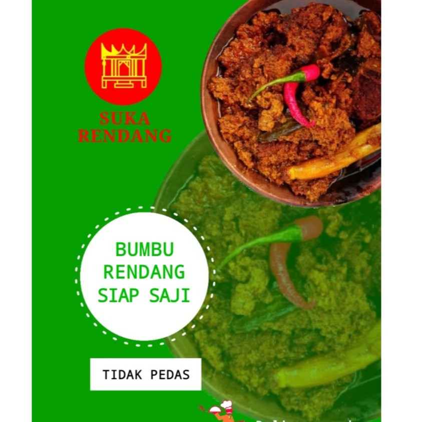 

BUMBU RENDANG SIAP SAJI 300 GRAM TIDAK PEDAS BY SUKA RENDANG