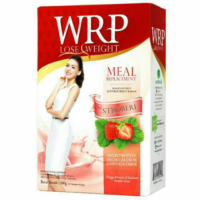 

WRP Lose Weight Meal Replacement Strawberry 324 gr [6 sachet]