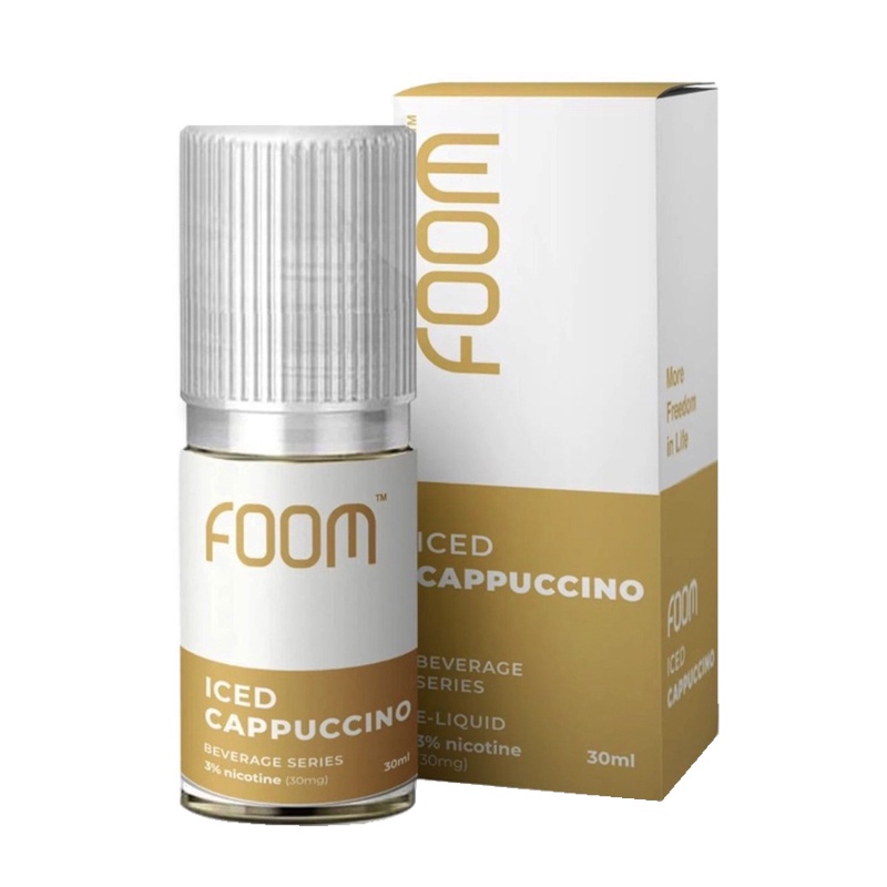 FOOM Iced Cappucino E-Liquid 30ML   30MG