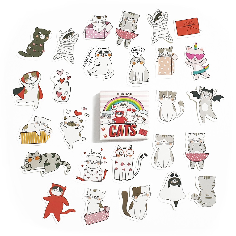 

Stiker Journal Cat untuk Bullet Journal Merk Bukuqu