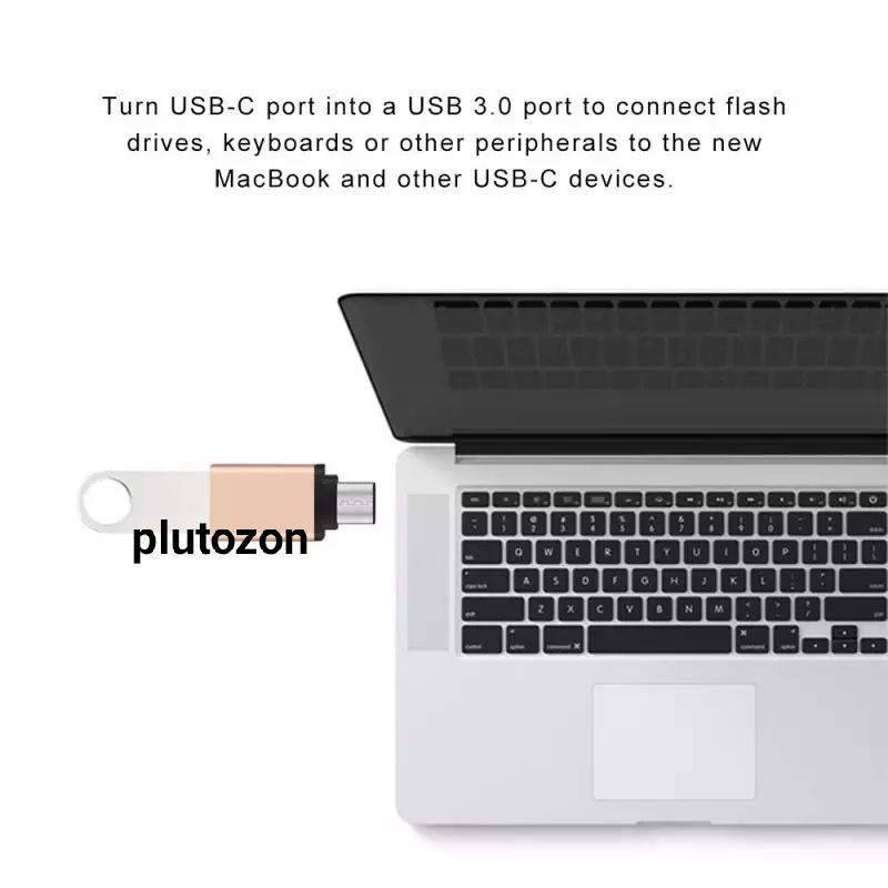 Metal OTG adaptor 3.0 termurah minimalis type C adaptor