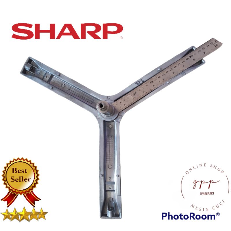 Spider Segitiga Baling Baling Mesin Cuci Sharp ES-FL872