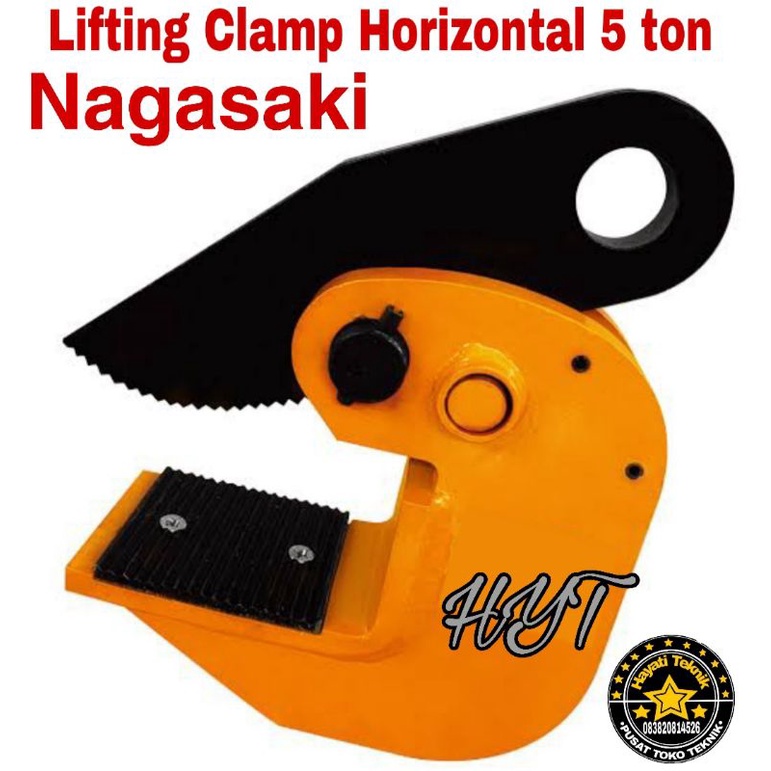 Clamp Horizontal Lifting Hook Nagasaki 5 Ton Lifting Clamp Hook