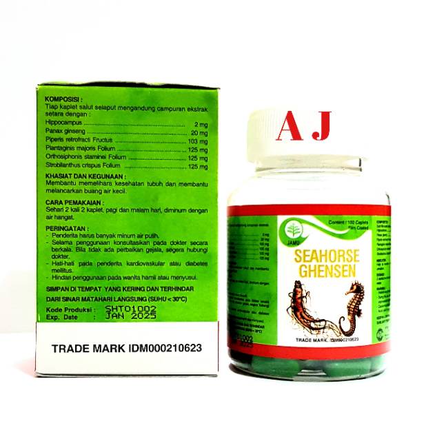 Seahorse Ghensen Kidney - Obat Sehat Ginjal