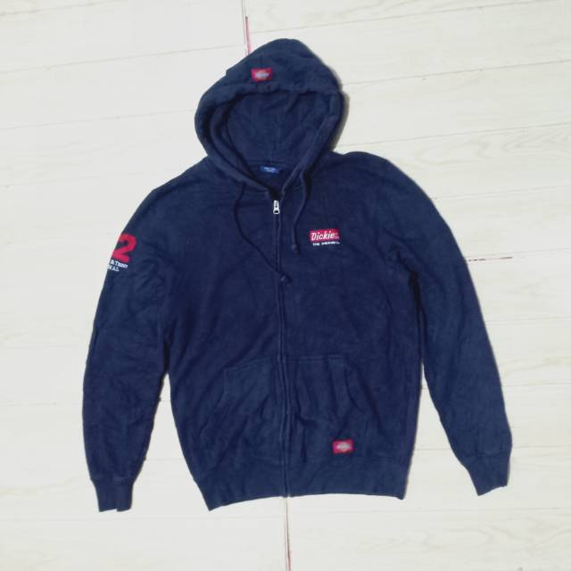 HOODIE ZIPP SECOND DICKIES (NAVY)