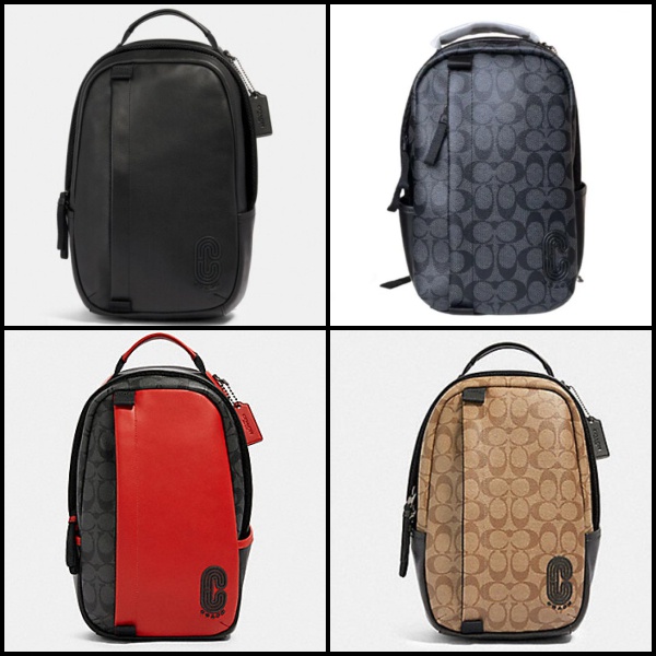 Coach Edge Pack signature sling bag tas selempang pria original m2c