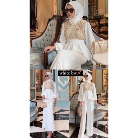 RACHEL ONE SET LACE / SET KONDANGAN / BRIDESMAID / LEBARAN / IDUL FITRI / RAYA SERIES / ILAYYA ONE SET-5
