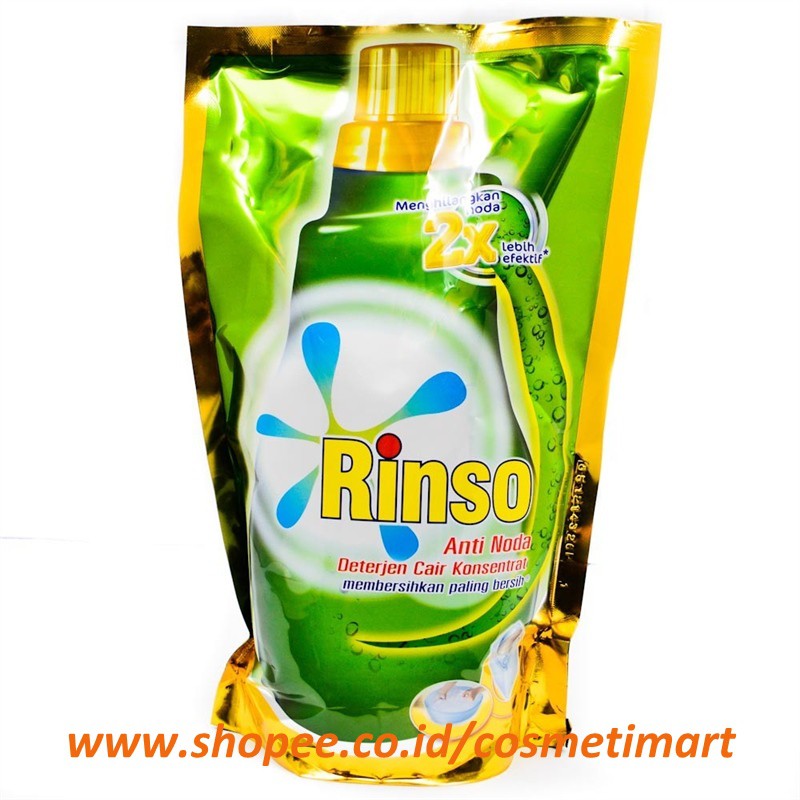 Rinso Anti Noda Ultra Aroma Refill 800 Ml Shopee Indonesia