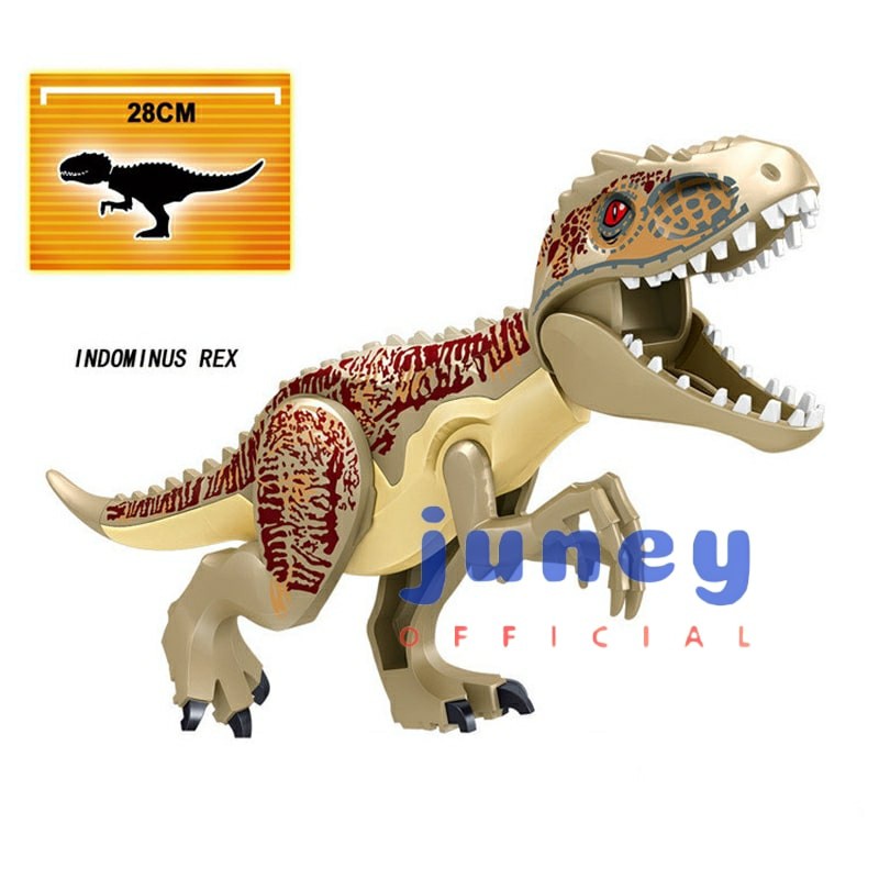 Lego Dino Indominus Varian 2 Minifigure Dinosaurus Trex Spinosaurus
