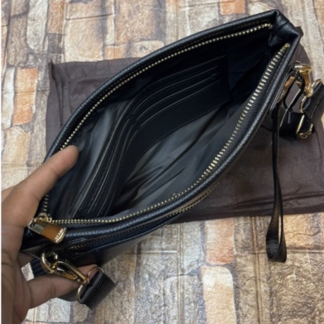 Clutch Coach Import Tas Selempang Tumimultifungsi Pria/Wanita kulit super 982-20