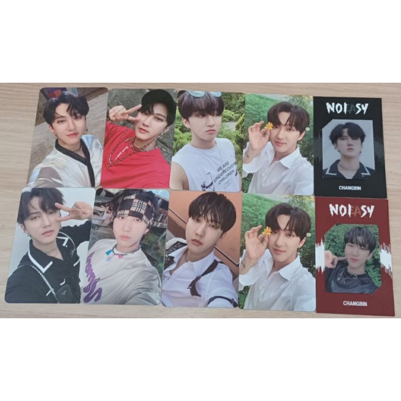 PHOTOCARD CHANGBIN NOEASY JEWEL DS SORBAN FRAME OREO HANBOK POB
