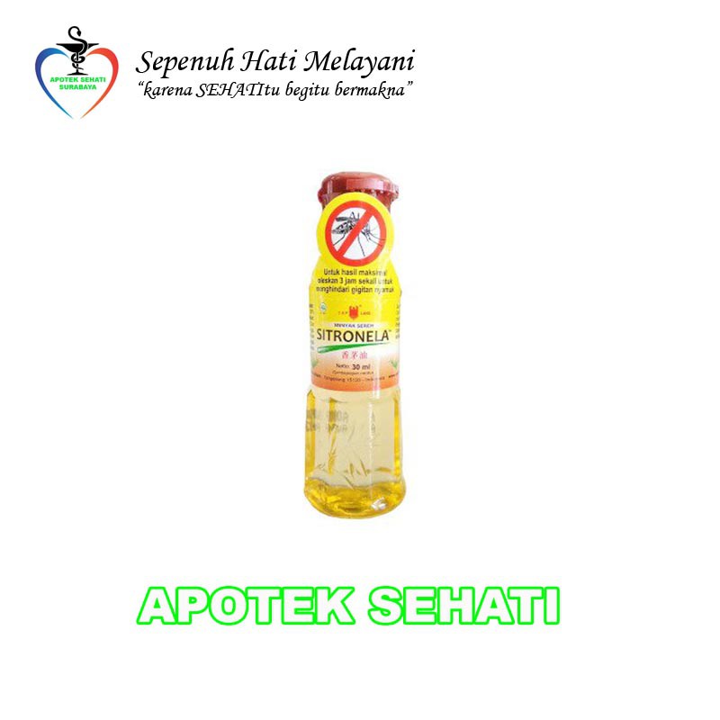 SITRONELA LANG 30ML MINYAK SEREH PENGURANG GATAL GIGITAN NYAMUK