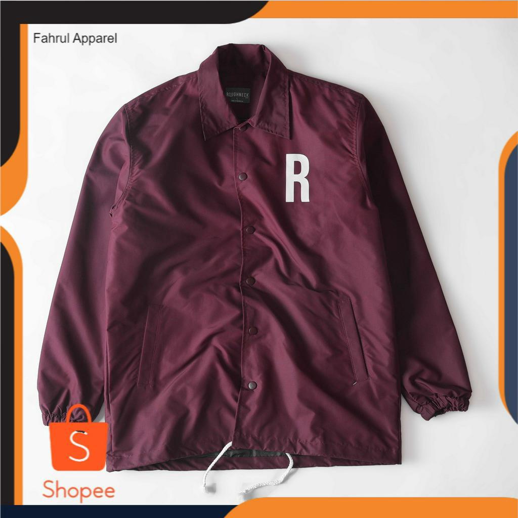 Roughneck CJ133 Maroon Sig R Coach Jacket