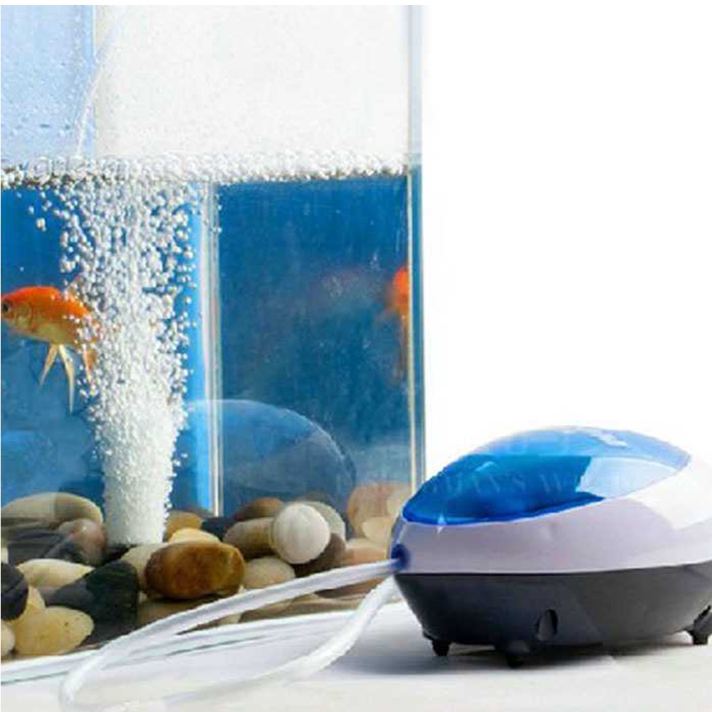 Mesin Aquarium Akuarium Aerator Kolam AirPump Oksigen Pompa Udara