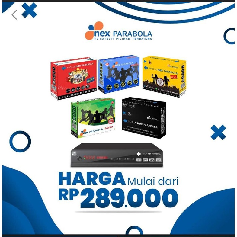 Receiver Parabola Merk Nex Parabola All Series Full HD