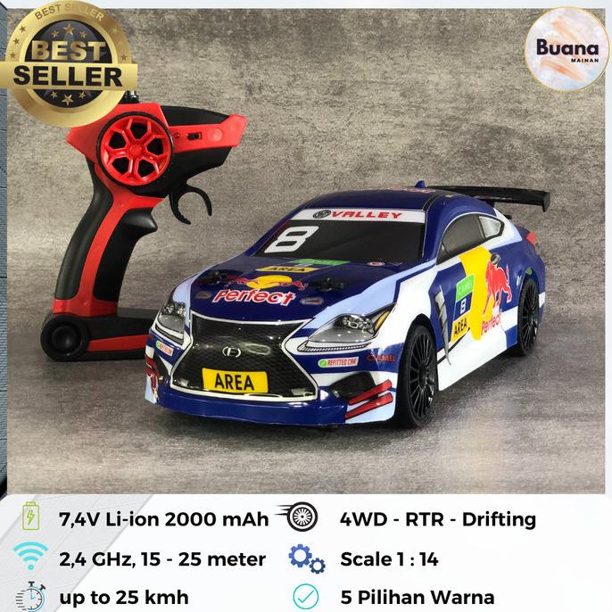 RC MOBIL REMOTE BALAP RACING DRIFT KENCANG