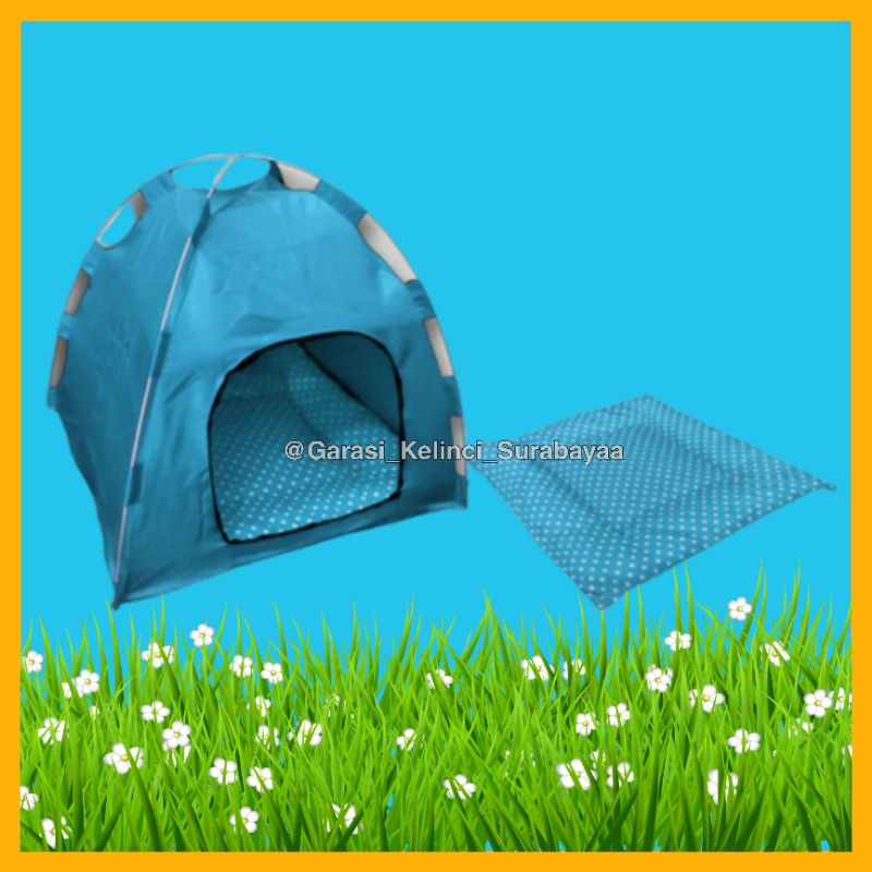 GPSS- Tenda Kucing Anjing Kelinci FREE BANTAL 42x42x44 Tenda Anjing Tenda Kelinci Tempat Tidur Kucing Ayunan Kucing Ayunan Hamster Ayunan Tidur Gantung Ayunan Musang Hammock Kucing Hammock Ayunan Tidur Gantung Alas Kandang Kucing Alas Kandang Kelinci