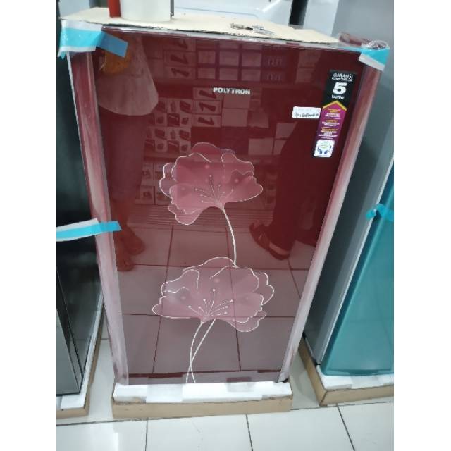 KULKAS POLYTRON 15 ANR LEMARI ES 1 PINTU