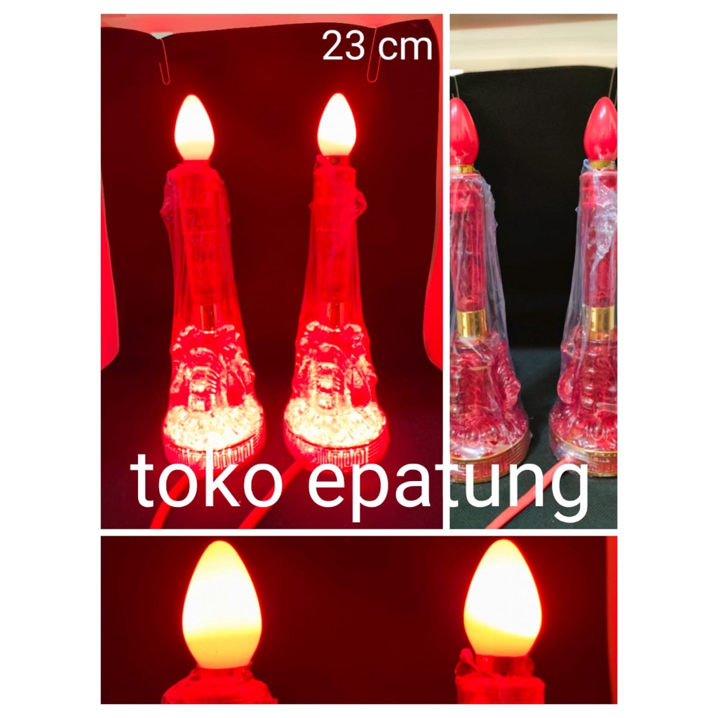 Lampu Sembahyang / lampu altar - LED - kristal