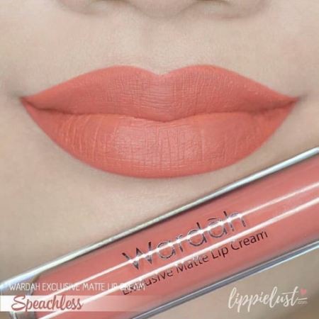LIP CREAM WARDAH EXCLUSIVE MATTE SPEACHLESS NO.5
