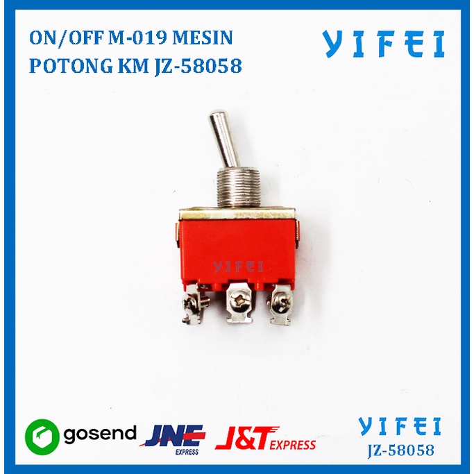 switch on off mesin potong KM m019/020 YIFEI-58058