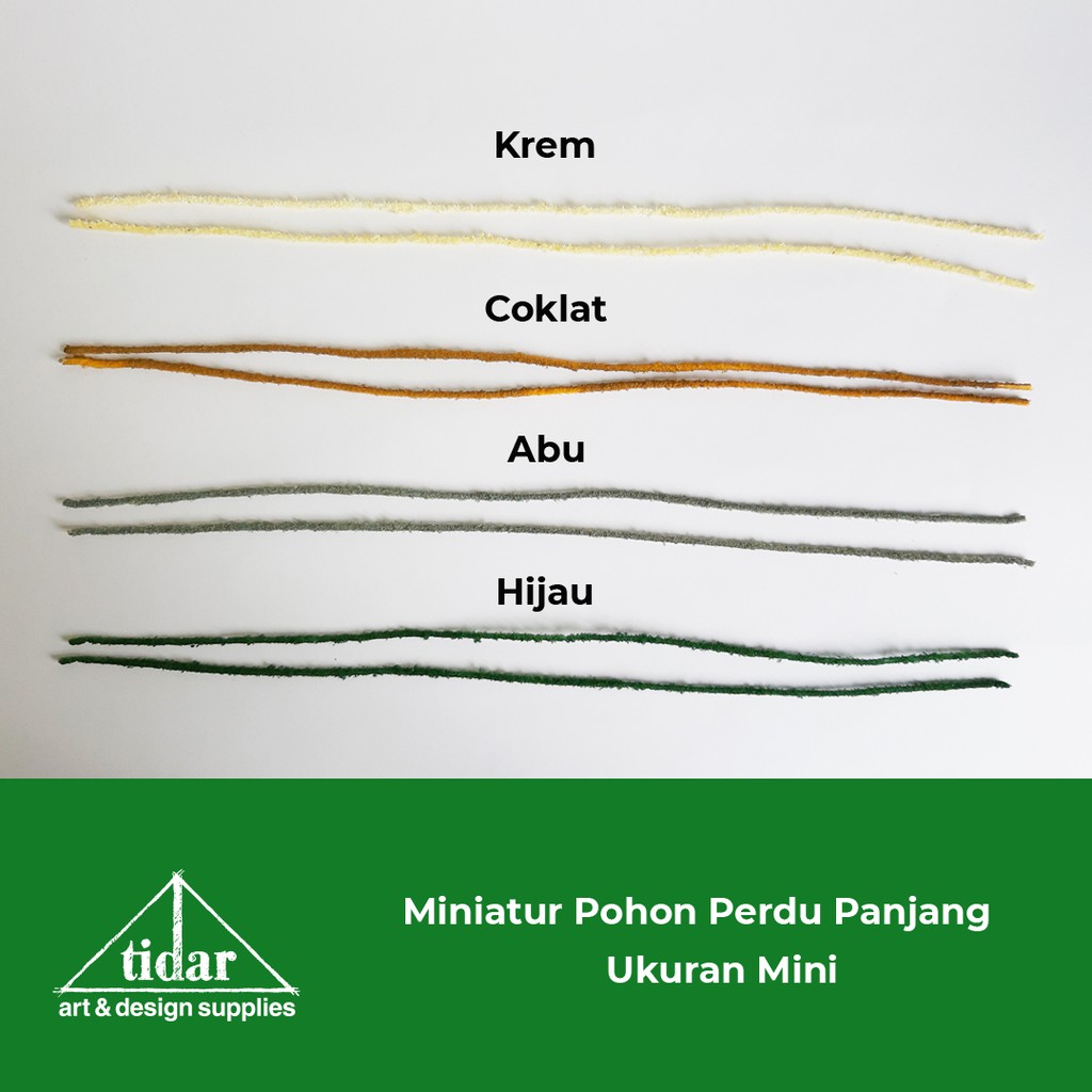 

[MR] Miniatur Maket Pohon Perdu Panjang Sangat Kecil / Mini