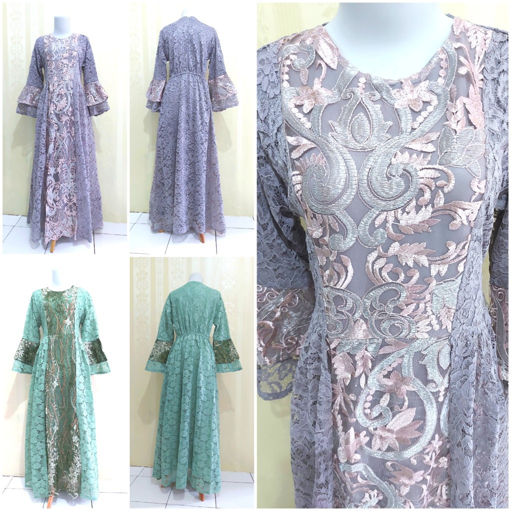 OZIAS | DRESS BROKLAT | GAMIS BROKLAT | GAMIS MEWAH | GAMIS KONDANGAN