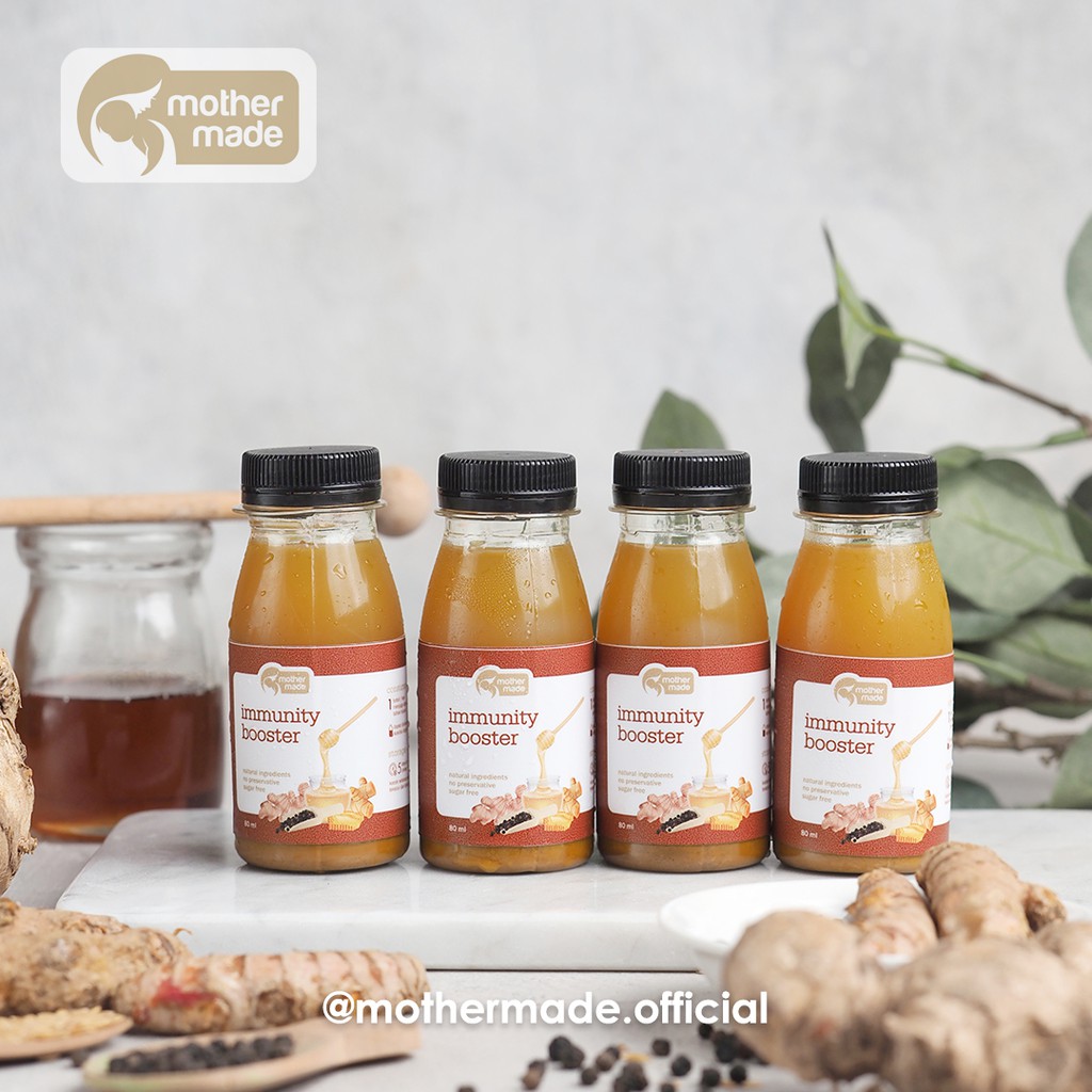 

IMMUNITY BOOSTER - Penunjang Kekebalan Tubuh & Antibiotik Alami (4 botol x 80ml)